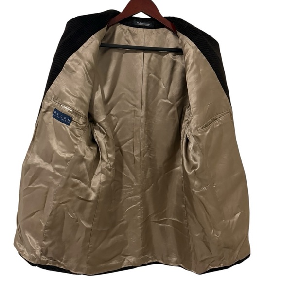 Ralph Lauren Men’s Brown Corduroy Blazer Sport Coat 42R Made in Canada - Picture 7 of 10